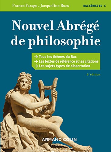 Beispielbild fr Nouvel abrg de philosophie - 6e d. - Bac sries ES et S zum Verkauf von medimops