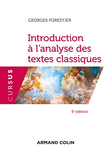 Beispielbild fr Introduction  l'analyse des textes classiques - 5e d. zum Verkauf von Gallix