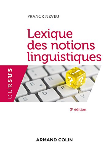 Stock image for Lexique des notions linguistiques for sale by Revaluation Books