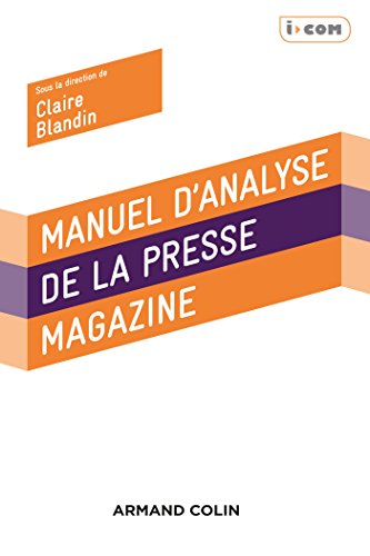 Stock image for Manuel d'analyse de la presse magazine for sale by medimops