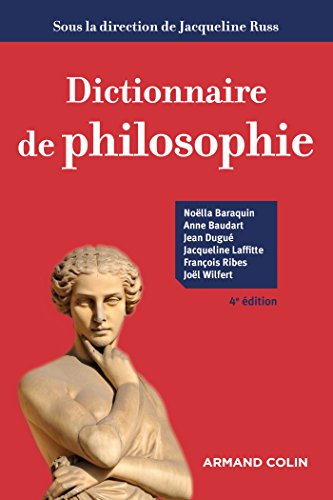 Beispielbild fr Dictionnaire de philosophie - 4e d. zum Verkauf von Gallix