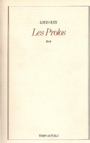 Imagen de archivo de Les prolos : R cit a la venta por WorldofBooks