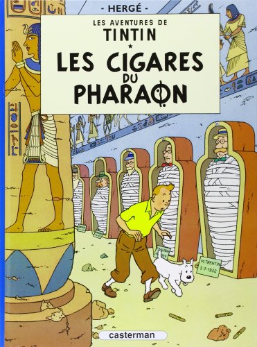 Beispielbild fr Les aventures de Tintin : Les Cigares du pharaon - Tome 4 (Les aventures de Tintin, 1) (French Edition) zum Verkauf von HPB Inc.