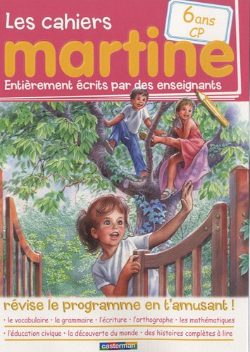 9782203032767: Les cahiers Martine CP 6 ans