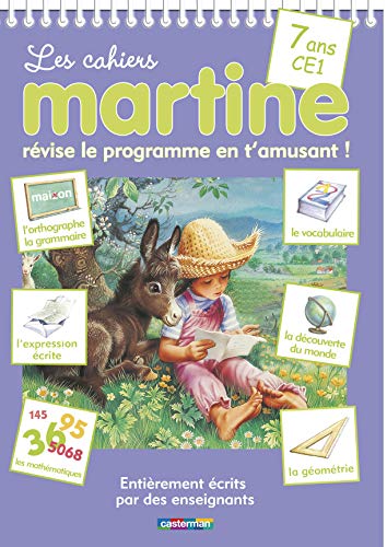 Beispielbild fr Les cahiers Martine CE1 : Rvise le programme en t'amusant ! zum Verkauf von medimops