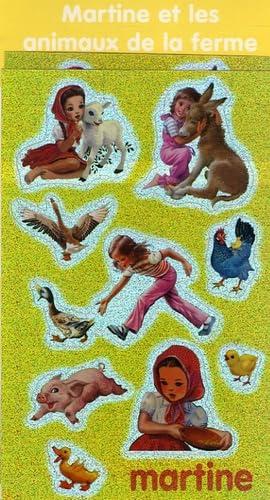 9782203097032: Pochette stickers martine animaux ferme