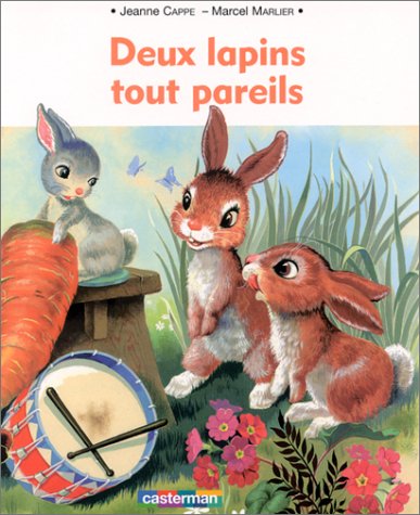 Stock image for Deux lapins tout pareils (livre souple) for sale by medimops