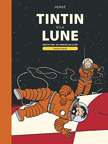 Stock image for Tintin - Tintin et la Lune: Double album : Objectif lune - On a march sur la lune for sale by Librairie Pic de la Mirandole