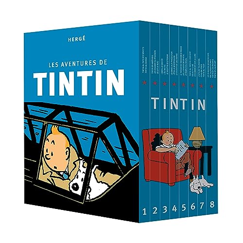 Stock image for Coffret intgral Tintin (2023) (Les coffrets et intgrales des aventures de Tintin) (French Edition) for sale by Gallix