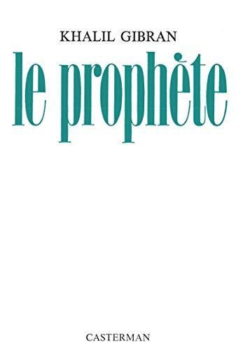 Stock image for Le prophte for sale by Librairie Th  la page