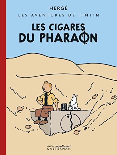 Stock image for Les Cigares du Pharaon: dition noir et blanc colorise for sale by Buchpark