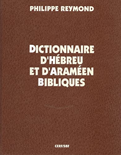 9782204004633: DICTIONNAIRE D'HEBREU ET D'ARAMEEN BIBLIQUES