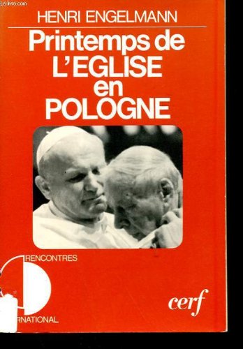 Stock image for Printemps de l'Eglise en Pologne (Rencontres ; nouv. ser., 12) (French Edition)