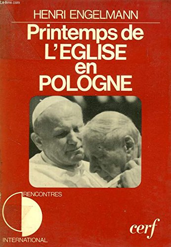 Imagen de stock para PRINTEMPS DE L'EGLISE EN POLOGNE + ENVOI DE L'AUTEUR