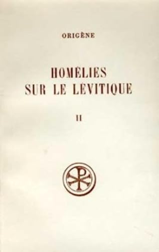 Immagine stock per Homelies Sur Le Levitique. Tome 2, Homelies 8 A 16, Edition Bilingue Francais-Latin