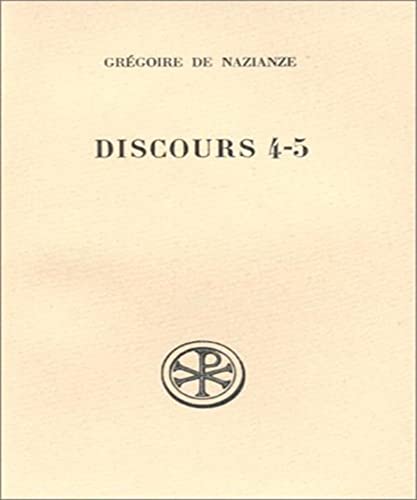 9782204021630: Discours 4 Et 5. Contre Julien, Edition Bilingue Francais-Grec