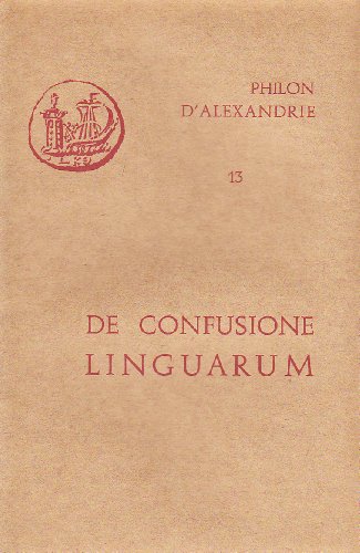 9782204037266: De confusione linguarum