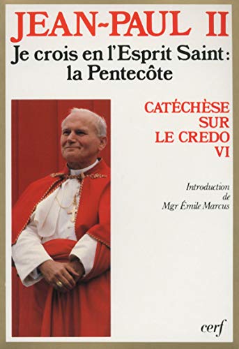 Je crois en l'Esprit Saint: La pentecôte (Catéchèse sur le Credo VI)