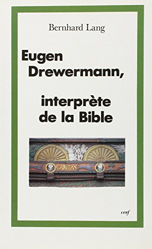 Beispielbild fr Drewermann interprte de la Bible : Le paradis, la naissance du Christ zum Verkauf von Ammareal