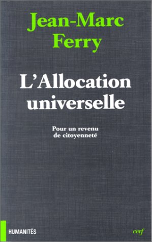 Stock image for Allocation universelle (l') : pour un revenu de citoyennet for sale by medimops
