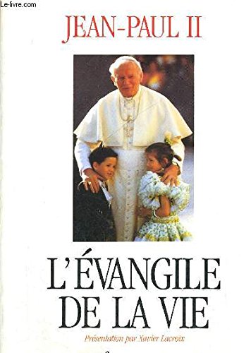 Stock image for L'EVANGILE DE LA VIE for sale by Librairie Th  la page