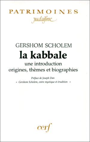 La Kabbale (9782204052979) by Scholem, Gershom Gerhard