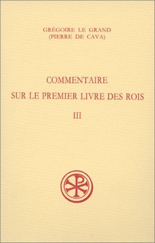 Stock image for Commentaire sur le premier livre des Rois Tome 3 : III, 38-IV, 78 for sale by Revaluation Books