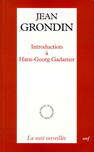 9782204063364: Introduction  Hans-Georg Gadamer