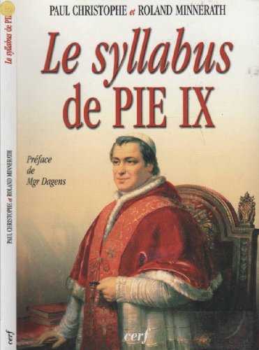 9782204065825: Le Syllabus de Pie IX
