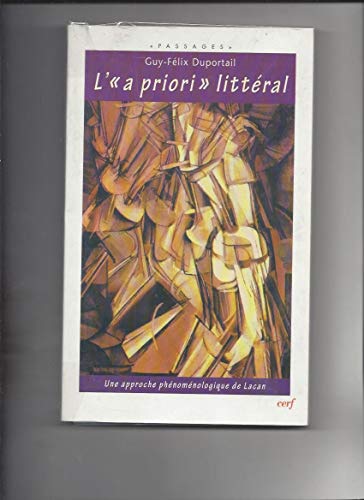 Stock image for L'a priori littral for sale by Gallix