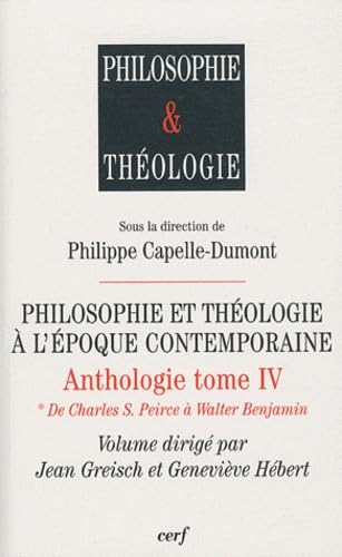 PHILOSOPHIE ET THEOLOGIE A L'EPOQUECONTEMPORAINE (9782204081795) by CAPELLE-DUMONT PHILIPPE; GREISCH JEAN