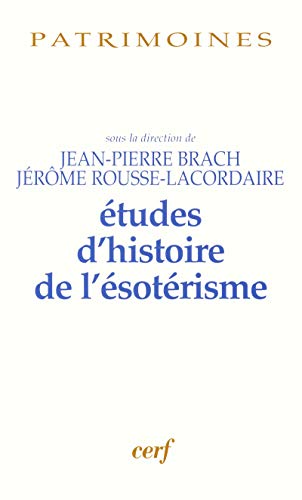 9782204082105: Etudes d'histoire de l'sotrisme