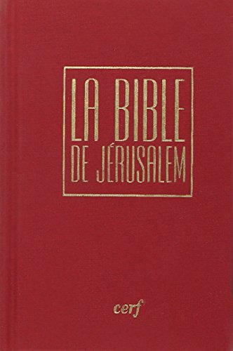 9782204084352: La Bible de Jrusalem