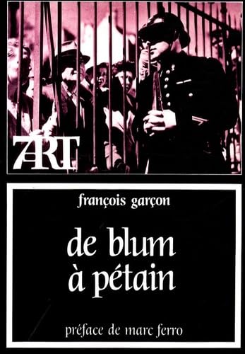 9782204086349: De Blum  Ptain: Cinma et socit franaise (1936-1944)