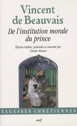 Stock image for De l'institution morale du prince for sale by Revaluation Books
