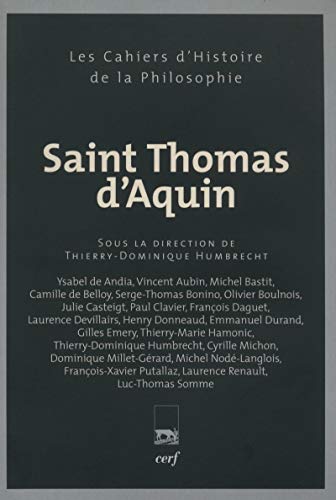 Imagen de archivo de Saint Thomas d'Aquin a la venta por Librairie Le Valentin, Lausanne