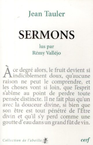 9782204091763: Sermons (Collection de L'abeille)