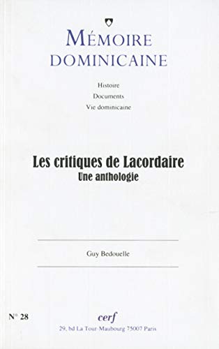 9782204097758: Critiques de lacordaire. Une anthologie