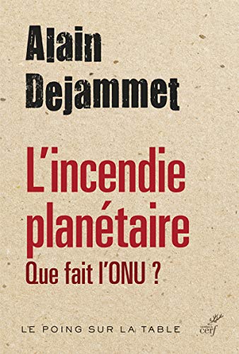 Beispielbild fr L'incendie plan taire - Que fait l'ONU ? zum Verkauf von WorldofBooks