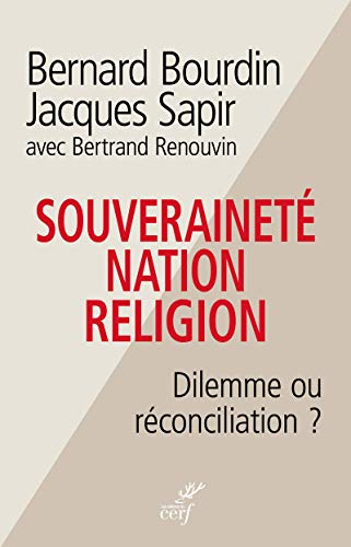 9782204121101: Souverainet, nation, religion: Dilemme ou rconciliation ?