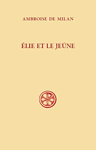 Beispielbild fr ELIE ET LE JEUNE SC 611 zum Verkauf von Gallix