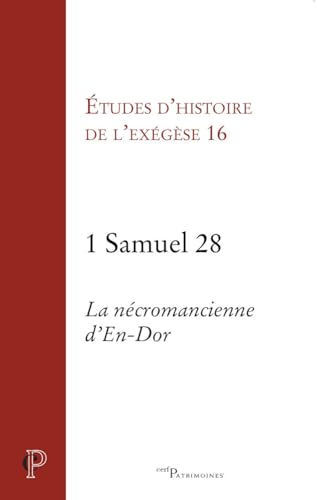 Stock image for 1 SAMUEL 28 - LA NECROMANCIENNE D'EN-DOR for sale by Gallix