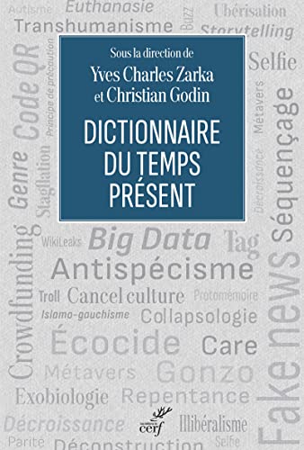 Stock image for Dictionnaire du temps prsent [Broch] Collectif; Zarka, Yves-Charles et Godin, Christian for sale by BIBLIO-NET