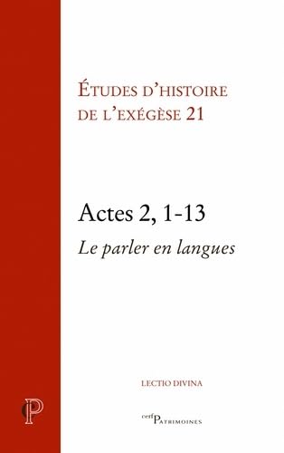 Beispielbild fr Ac 2, 1-13: Le parler en langue zum Verkauf von Gallix