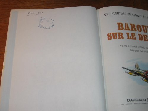 Imagen de archivo de Tanguy et Laverdure, tome 14 : Baroud sur le dsert a la venta por medimops