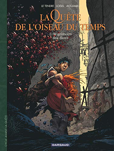 Beispielbild fr La qute de l'oiseau du temps, Avant la qute, tome 2 : Le grimoire des dieux zum Verkauf von Ammareal