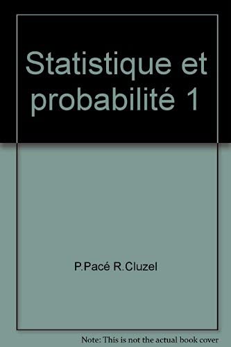 Beispielbild fr Statistique et probabilit 1 zum Verkauf von HPB-Ruby