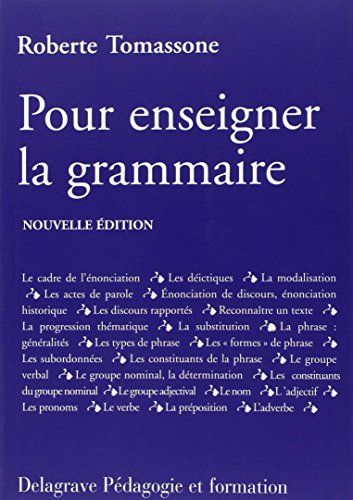 9782206007946: Pour enseigner la grammaire