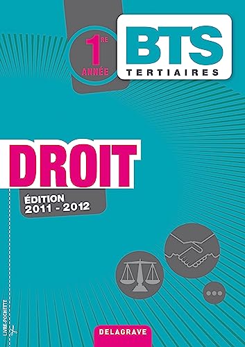 9782206016702: Droit 1re anne BTS Tertiaires - Pochette lve