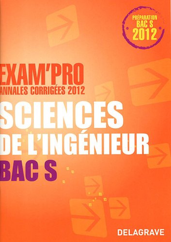 9782206017020: Sciences de l'ingenieur BAC S (French Edition)